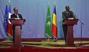 Conférence de presse conjointe avec M. Idriss DEBY ITNO, président de la République du Tchad