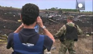 Vol MH17: Le difficile accès à la zone du drame