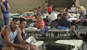 Orages: des campeurs relogés dans un gymnase en Ardèche - 21/07