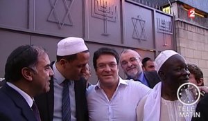 Juifs, musulmans et chrétiens rassemblés pour la paix à la synagogue de Sarcelles