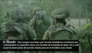 Commandos israéliens en opération dans la bande de Gaza