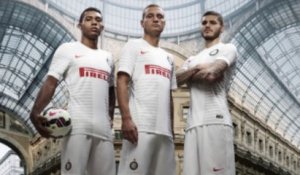 L'Inter Milan révèle ses nouveaux maillots extérieurs !
