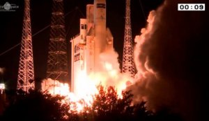 Décollage d'Ariane 5/ATV-5 (29-30/07/14)