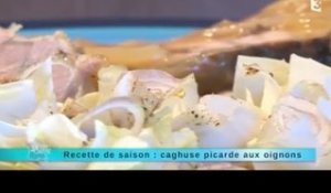 Recette de saison : caghuse picarde aux oignons