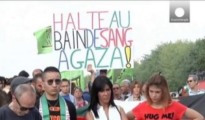 Gaza : première manifestation pro-israélienne à Paris