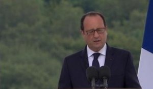 Hollande: l'amitié franco-allemande "un exemple pour le monde"