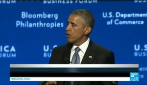 Barack Obama - sommet USA-Afrique : "nous ne pouvons pas ignorer la nouvelle Afrique qui émerge"