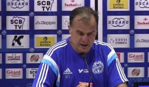 La réaction de Bielsa après Bastia-OM (3-3)