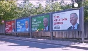 Présidentielle turque : les trois candidats dans l'isoloir