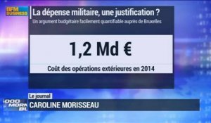 Budget 2015 : Les dépenses militaires ont coûté 1.2 milliard d'euros en 2014