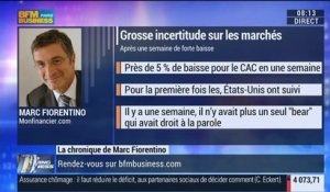 Marc Fiorentino: Grosse incertitude sur les marchés après une semaine de forte baisse - 13/10