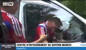 Football / Ribéry quitte le centre d'entraînement et refuse de parler - 14/08