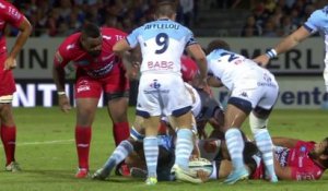Bayonne-Toulon: Essai David Smith (TLN) - J1 - Saison 2014-2015