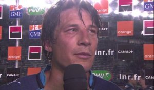 Montpellier-Racing-Métro: Interview François Trinh-Duc (MON) - J1 - Saison 2014-2015
