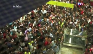 Zapping, le best-of : les joies du métro brésilien un jour de grève !