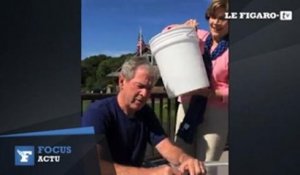 George W. Bush relève le défi de l'"Ice Bucket Challenge" !