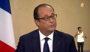L'Interview de François Hollande à la Réunion - INTÉGRAL - 22/08