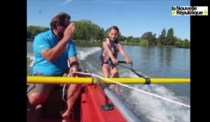 VIDEO. Découvrez le baby ski nautique à Belle-Isle