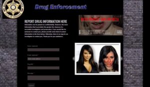 Kim Kardashian complètement défigurée par la drogue !