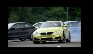 Vidéo : une BMW M4 drifte entre 52 BMW M