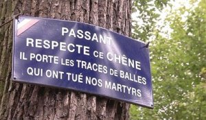 70 ans de la Libération de Paris: les fusillés de la cascade du Bois de Boulogne