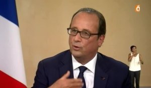 Quel avenir pour la filière Canne à La Réunion ?  Interview François Hollande - 22/08
