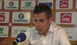 Orléans 1-0 Brest : Olivier Frapolli en conférence de presse