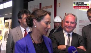 VIDEO. A Civaux (86), Ségolène Royal refuse de commenter le remaniement