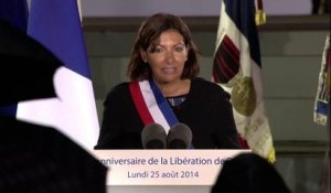 70e anniversaire de la Libération de Paris : les discours de François Hollande et d’Anne Hidalgo