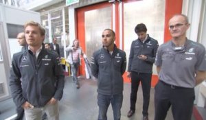 F1 - Rosberg refuse d'expliquer l'incident avec Hamilton