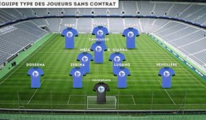 L'équipe type des joueurs sans contrat