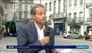 Direct Midi à Besançon : Le tramway, ouverture aux usagers