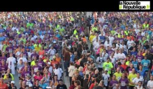 VIDEO. Tours : la Poste aux couleurs du marathon