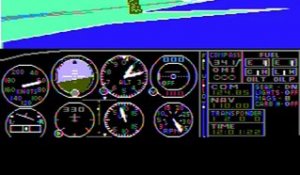 Microsoft Flight Simulator 1.0 GamePlay