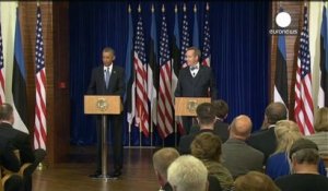 Obama à Tallinn en soutien aux Pays Baltes