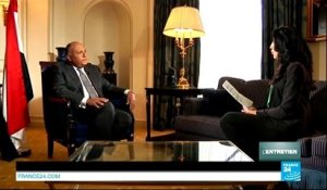 L'ENTRETIEN - Sameh Choukri, ministre égyptien des Affaires étrangères
