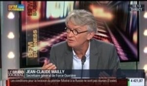 Jean-Claude Mailly, secrétaire général de Force Ouvrière, dans Le Grand Journal - 03/09 1/3