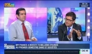 Réduction massive du crédit sur le marché bancaire français, Nicolas Dufourcq, dans GMB – 05/09