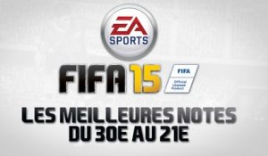 FIFA 15 : les meilleures notes de joueurs [30e au 21e]