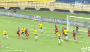 Doria, encore buteur avec les U21 brésiliens