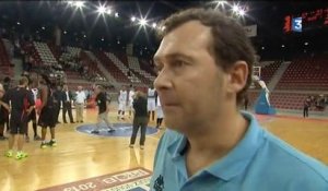 Basket : interview de l'entraineur du SPO Rouen, Christophe Denis