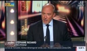 Stéphane Richard, président directeur général d’Orange, dans Le Grand Journal - 09/09 3/3
