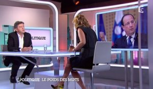 Pour Mélenchon, Hollande est un "menteur et un fourbe"