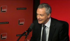 Bruno Le Maire : "Je suis candidat à la présidence de l'UMP pour gagner"