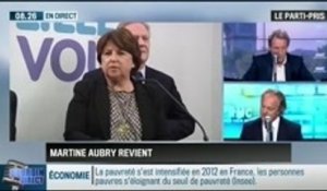 Le parti pris d'Hervé Gattegno : Crise politique : Au secours, Martine Aubry revient - 09/09