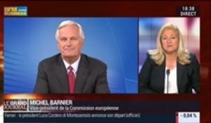 Michel Barnier, vice-président de la Commission européenne, dans Le Grand Journal - 10/09 3/3