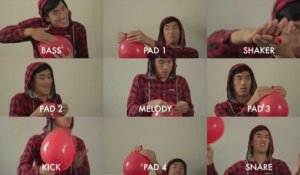 99 Red Balloons’ Performed Using Red Balloons