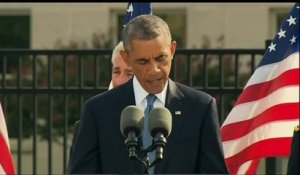 "L'Amérique survit malgré cette douleur": le discours d'Obama pour l'anniversaire du 11/09