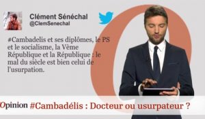 #tweetclash : #Cambadélis : Docteur ou usurpateur ?