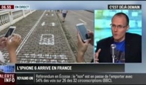 La chronique d'Anthony Morel : L'iPhone 6 arrive en France - 19/09